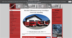 Desktop Screenshot of feuerwehr-schaufling.de